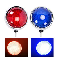 1 Bộ Cảnh Sát Giao Thông Xe Máy Nhấp Nháy Đèn Đỏ Xanh 12V LED Xe Máy Nhấp Nháy Phụ Kiện Phần