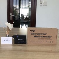 1 Bộ chuyển đổi quang điện (Media converter) 10/100m-TX1550, 1 core, đơn mốt, 40KM, Model: WT-8110SB-11-40B, WINTOP