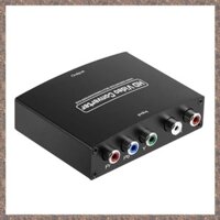 1 Bộ chuyển đổi tương thích Ypbpr + L / Raudio sang HDMI màu đen Ypbpr sang HDMI Component sang HDMI HighDefinition Converter