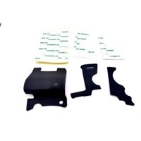 1 Bộ Dành Cho Canon 5D3 / 5Dmark III Trang Trí Thân Thể Da Cao Su Da Tay Cầm + Da Ngón Tay Cái + Đai Bên Cao Su