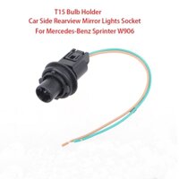 1 Bộ Đèn Gương Chiếu Hậu Bên Ô Tô T15 Bóng Đèn Giá Đỡ Kết Nối Cho Xe Mercedes-Benz