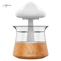 1 Bộ Đèn Ngủ Mây Mưa Nhà Phân Phối Mùi Thư Giãn Đèn Hương Liệu Âm Thanh Khuếch Tán ABS