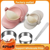 1 Bộ Máy Làm Bánh Bao Bánh Bao Bột Khuôn Bấm Bộ Có Vòng Cắt Và Nhồi Bông Thìa Tiện Ích Nhà Bếp Cho Empanada