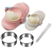 1 Bộ Máy Làm Bánh Bao Bánh Bao Bột Khuôn Bấm Bộ Có Vòng Cắt Và Nhồi Bông Thìa Tiện Ích Nhà Bếp Cho Empanada