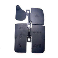 1 Bộ MỚI Cho Canon EOS 1DX (GEN 1) USB Mic HDMI Nắp Cửa Vỏ Cao Su USB Cao Su