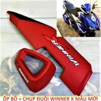 1 BÔ ÔP PÔ XE MAY CHUP ĐIT PÔ XE MAY XE WINNER X MẪU ĐEP DẦY HANG CHUÂN - Đỏ