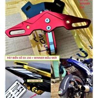 1 BỘ PAT GẮN BIỂN SỐ TỰ GẶP XE MÁY MẪU MỚI CỰC NGẦU
