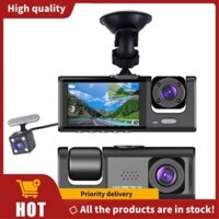 1 Bộ Trình Điều Khiển Đầu Ghi 1080P Màn Hình 2 Inch Dashcam Đen Trình Điều Khiển Đầu Ghi Cho Taxi Uber Xe DVR Camera Sau Đa Năng