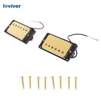 1 Bộ Xe Bán Tải Humbucker Kín Vàng, Dành Cho Đàn Guitar Gibson Les Paul LP EPIPHONE