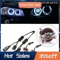 1 Bộ Xe Ô Tô Halo Đôi Mắt Thiên Thần Đèn LED H8 6W Bóng Đèn Trắng Cho E90 E92 E93 E89 E60 E70