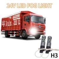 1 Bóng Đèn LED H3 12V-24V 4 Chế Độ Sáng Cho Xe Hơi Xe Tải