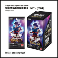 [1 Box] Thẻ Bài Dragon Ball Super Card Game FUSION WORLD - Ultra Limit Booster Pack [FB04]