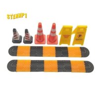 1 Cái 1: 18 Mô Phỏng Giảm Tốc Đai / Bump Tốc Độ / Tốc Độ Hump Cảnh Phụ Kiện 1 / 18 Xe Ô Tô Mô Hình Ngầm Đỗ Xe