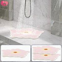 1 Cái / 2 Cái Thảm Tắm Hình Hoa Thảm Tắm PVC Có Lưng Chống Trơn Trượt Nhanh Khô Sàn Phòng Tắm Thảm Cho Phòng Tắm SHOPSKC9183