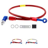 1 Cái 60 cm / 24 inch 28 Độ Banjo 90 Độ Khớp M10 Dây Phanh Cho Xe Máy Xe Tay Ga ATV Bụi Bẩn Hố Xe Đạp