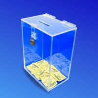 1 cái D24xR12xC35, và 2 cái D35xR12xC24 ,Hòm thư góp ý, hòm thư, thùng thư góp ý, thùng phiếu mica, không kèm ổ khóa