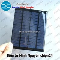 [1 cái] (D41) Tấm pin NLMT 12V 2W (136x110mm) (Tấm pin Năng Lượng Mặt Trời, Solar Power, Solar Panel)