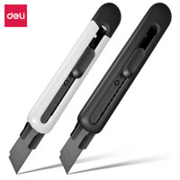 1 Cái Deli Td501 2 Màu Nghệ Thuật Tiện Ích Bút Nhanh Hộp Dao Cắt Giấy Thủ Công Bao Bì Tái Sử Dụng Lưỡi Văn P