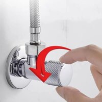 1 Cái, G1 / 2 Đồng Van Góc Van Chặn Nước Phòng Tắm Vòi Dừng Van Bồn Rửa Nhà Bếp Lưu Vực Van Tam Giác