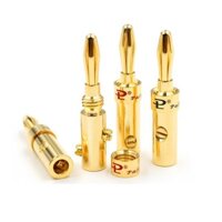 [1 cái] Jack Chuối Banana Đồng Nguyên Chất Mạ Vàng 4mm