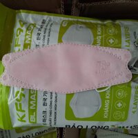 1 cái khẩu trang y tế KF94 Bảo Long 4 lớp sản xuất tại Việt Nam theo công nghệ 4D và chuẩn KF94 Hàn Quốc - Hồng - 1 gói 1 chiếc