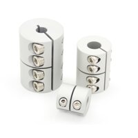 1 cái Khớp nối cứng Đường kính 32mm Chiều dài 45mm Kẹp Khớp nối cứng cáp Nhôm cho máy khắc Đầu nối động cơ Coupler trục