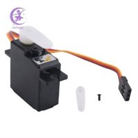 1 Cái Kỹ Thuật Số Servo Đen Nhựa Cho 1 / 12 MN78 MN82 MN99S Số Kim Loại Bánh Răng Servo RC Xe Nâng Cấp Phần