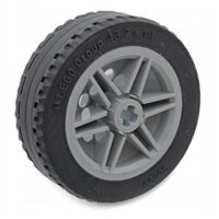 [1 Cái] LEGO TechnIc Bánh Xe Ô tô / Mô tô Với Vành 30mm D. x 14mm & Lốp Đen Đặc 43.2 x 14 ID 56904 / 30699