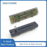 1 Cái / lốc 7.2CM Dual Channel Straight Slide Potentiometer B10K 72MM Dimming Mixer Fader B10KX2 6 chân Tay cầm Chiều dài 15mm Stroke 45MM