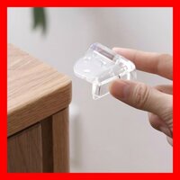 (1 CÁI) Miếng Bọc Góc Bàn - Miếng Bịt Cạnh Bàn Bằng Silicon