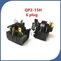 1 Cái Mới Cho Tủ Lạnh Phụ Kiện Tủ Lạnh Tủ Đông PTC Khởi Động Bảo Vệ Nhiệt Rơle QP2-15H 6 Cắm