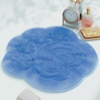 1 Cái Tắm Chân Sau Chà Massage Miếng Tắm Toàn Thân Bàn Chải Mềm Thảm Vệ Sinh Tắm