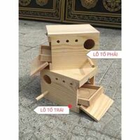 1 cái TỔ LOVEBIRD LỚN CÓ KHAY RÚT.(24x18x18)