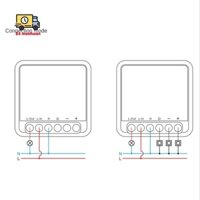 1 Cái Tuya WiFi Thông Minh Dimmers Công Tắc Mô-đun Công Tắc Dimmer Thông Minh Đèn LED Công Tắc Có Thể Điều Chỉnh Độ Sáng Hỗ Trợ Điều Khiển 2 Chiều Làm Việc Với Alexa Google Home