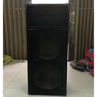 1 Cái Vỏ thùng loa sân khấu 2Bass 3 tấc ( Tặng kèm Họng Kèn )