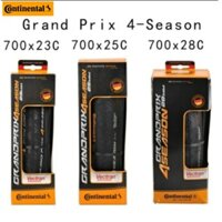 1 cái Vỏ/lốp xe đạp đua hiệu Continental Grand Prix 4-Season Folding Clincher Tire size 700C, dành cho xe đạp