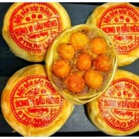 1 cái/500g bánh pía song vị 8 trứng muối môn đậu xanh sầu riêng