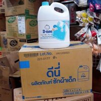 1 can nước giặt xả Dnee xanh dương 3000ml Thái Lan