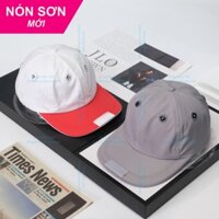 1 Cặp 2 Nón Sơn Xám Và Trắng Đỏ Chính Hãng Hàng Chuẩn Tem 7 Màu Cao Cấp Mới/ Nón Kết Sơn