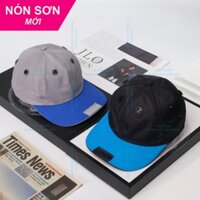 1 Cặp 2 Nón Sơn Xám Xanh Và Đen Xanh Chính Hãng Hàng Chuẩn Tem 7 Màu Cao Cấp Mới/ Nón Kết Sơn