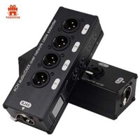 1 Cặp 4 kênh XLR 3 chân hoặc 6.3Mm Âm thanh trở lên Bộ mở rộng cáp mạng, Bộ mở rộng mạng; Bộ mở rộng mạng âm thanh XLR Nam + Nữ
