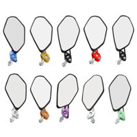 1 Cặp 8 / 10mm Hợp Kim Nhôm Đa Năng Xe Máy Gương Chiếu Hậu Xe Tay Ga Gương Bên Xe Máy Sửa Đổi Phụ Kiện