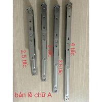 1 cặp Bản lề chữ A KinLong cho cửa nhôm mở quay hệ XingFa - 25cm