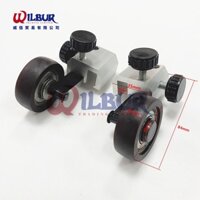 1 Cặp Bánh Xe Cao Su Komori Lắp Ráp Máy In Offset Các Bộ Phận Máy In Trái Và Phải Phụ Kiện heidelberg Roland KBA Mitsubishi Bấm Chết Cắt Thư Mục Máy Tem Nóng