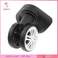 1 Cặp Bánh Xe Hành Lý Trolly Vali Bánh Xe Sửa Chữa Bánh Xe 360-Phần 1 Cặp