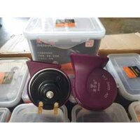 [1 cặp] Còi sên, còi ốc, còi ô tô 12v và 24v. Còi điện ô tô, xe tải âm thanh lớn 110dB. 410hZ.