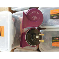 [1 cặp] Còi sên, còi ốc, còi ô tô 12v và 24v. Còi điện ô tô, xe tải âm thanh lớn 110dB. 410hZ.