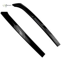 1 Cặp Cửa Sổ Bên Cánh Gió Viền Cho - C-Class W204 Biến Thể Wagon 2007-2014 C200 C260 Dải Thời Tiết Phụ Kiện