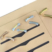 1 Cặp Đầu Bo Đầu Ôm Đúc Đặc Nguyên Khối Dây Đồng Hồ Rolex Cao Cấp