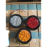 1 CẶP ĐÈN HẬU TRÒN XE TẢI, ĐÈN HẬU TRÒN GẮN CẢNG XE TẢI 12V 24V